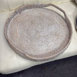 Wicker Serving Tray