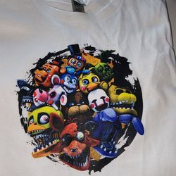 Youth Custom FNAF Graphic Tees 
