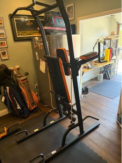 HARISON Multi-Function Power Tower with Bench (All-in-One Home Gym) Description
