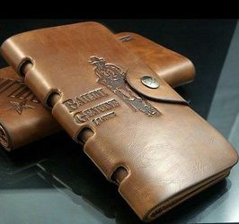 GENUINE LARGE LEATHER WALLET