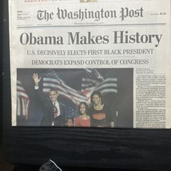 The Washington Post  Full— “Obama Makes History”