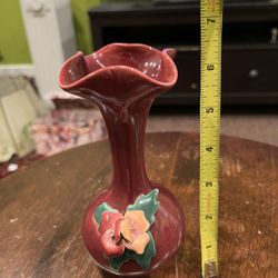 Maroon Bud Vase