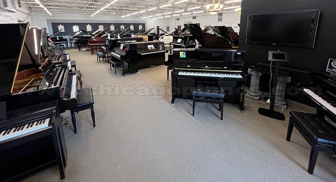 Midwest’s largest piano store - Open Sat & Sun.