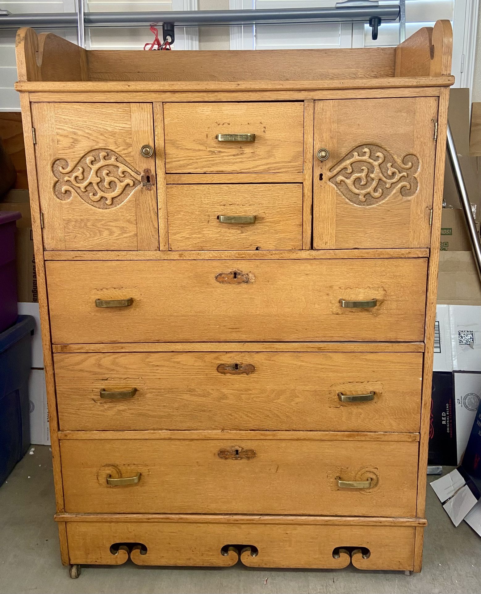 Antique Oak Dresser