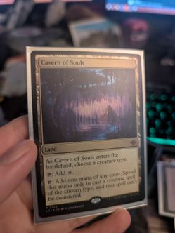 MTG cavern of souls NM foil