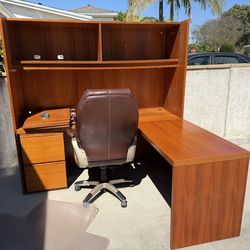 Solid Teak Desk