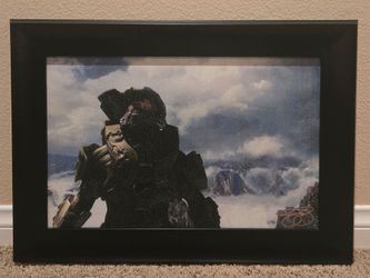 Halo Master Chief Framed Artwork