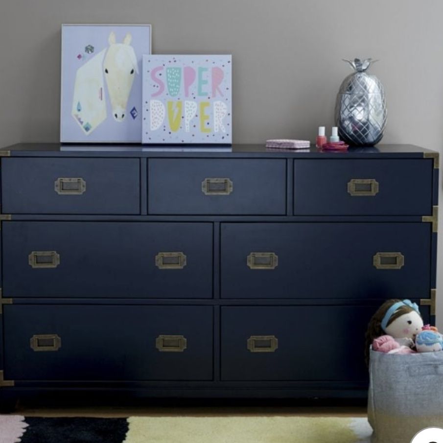 Crate & Barrel Campaign Dresser - Navy for Sale in Los Angeles, CA
