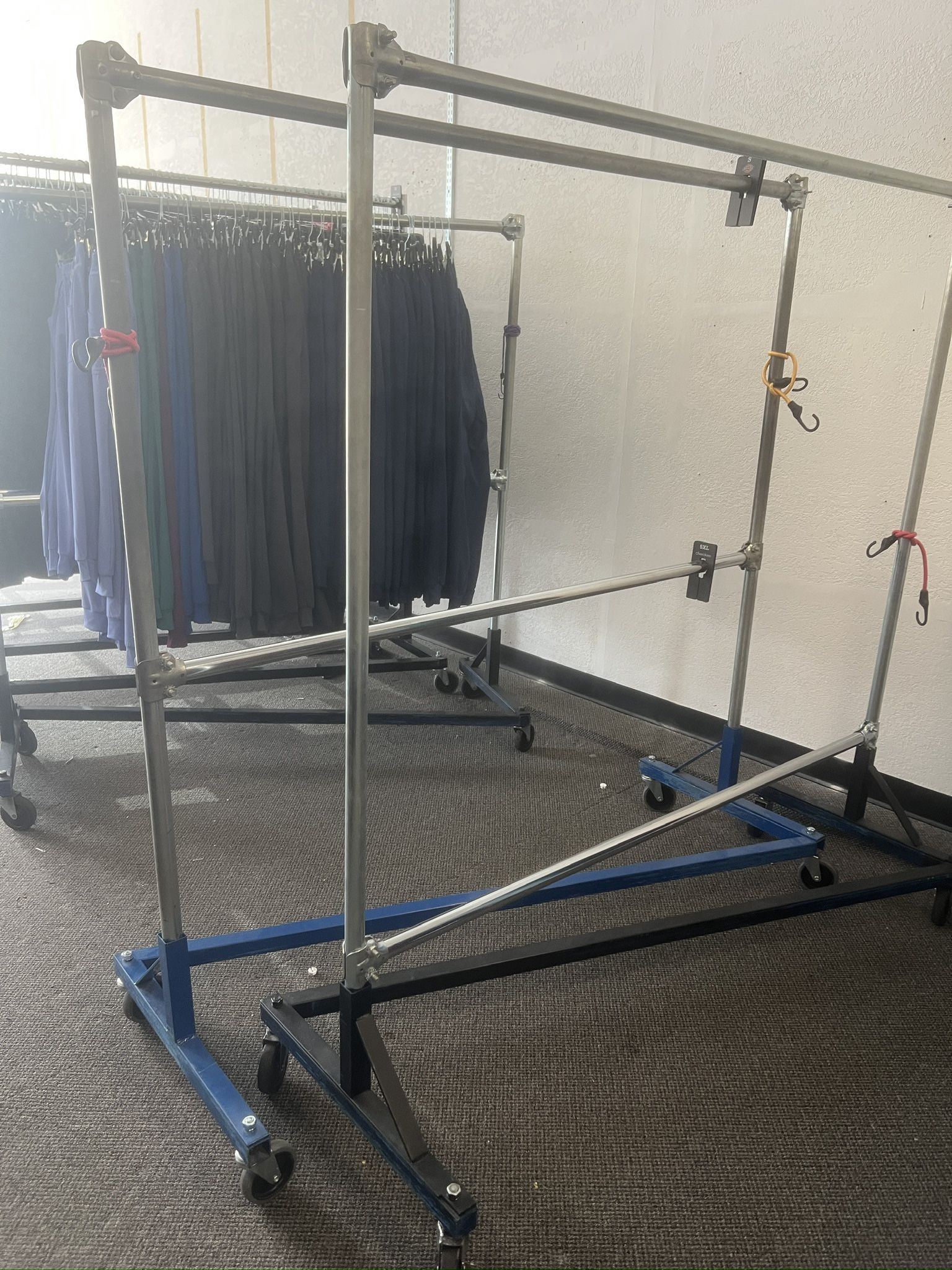 Z Rolling Rack With Add On Bar - Have 5