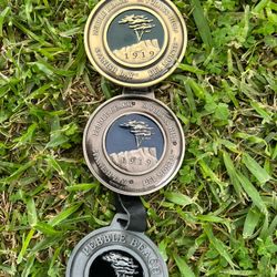 Pebble Beach Bag Tags ⛳️ take Your Pic $10💰 check my other golf listings