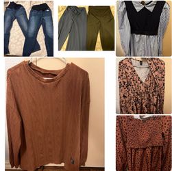 Maternity clothes size L bundle