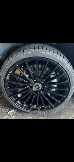 Mercedes e350 Cls s550 s500 Gle ml 20” new blk amg style rims new tires sets