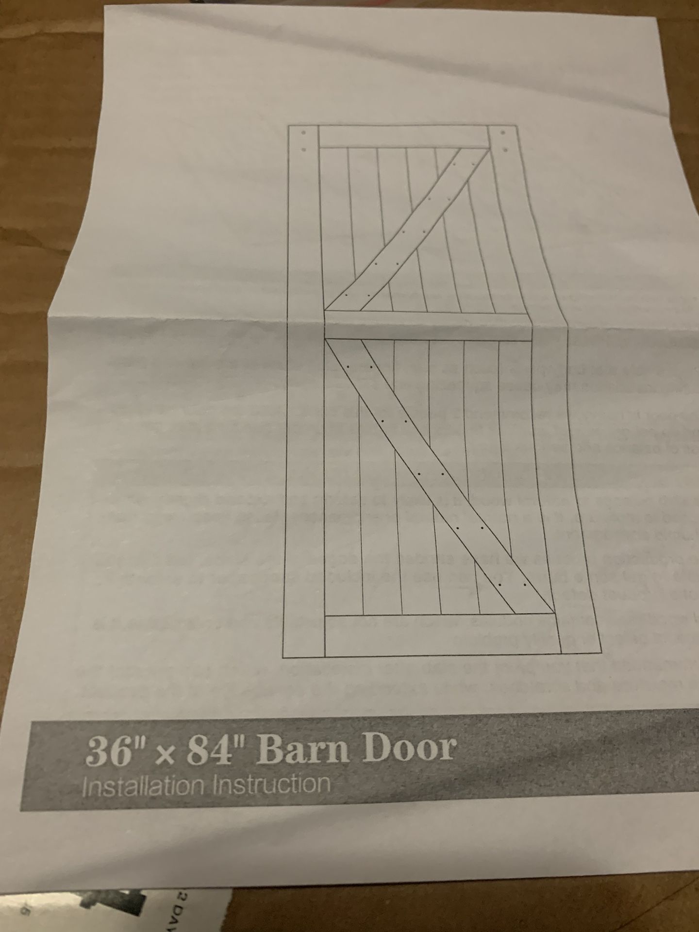 Barn Door - Puerta corrediza