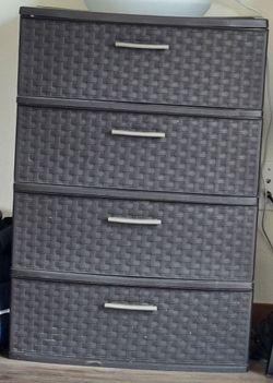 Sterilite 4 Drawer Wide Weave Tower