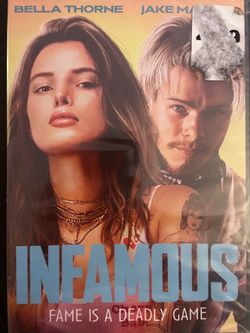 INFAMOUS Widescreen Edition (DVD-2020) NEW! Bella Thorne!