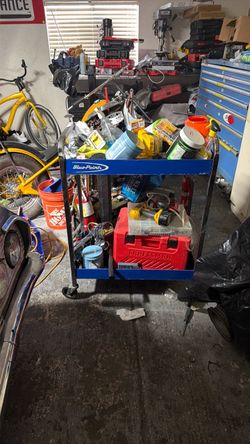 Blue Point tool cart