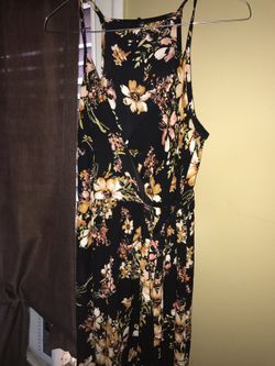 Floral maxi dress