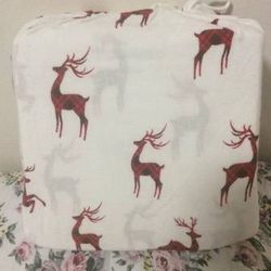 Cotton 4-piece Flannel Full/ Queen Sheet Set 