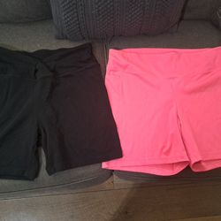Womens Biker Shorts PINK