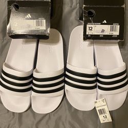 ADIDAS SLIIDES $10 EACH NEW