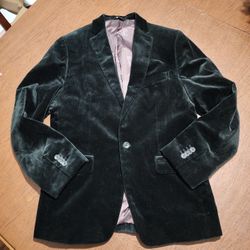Banana Republic Men's Black Velvet Blazer