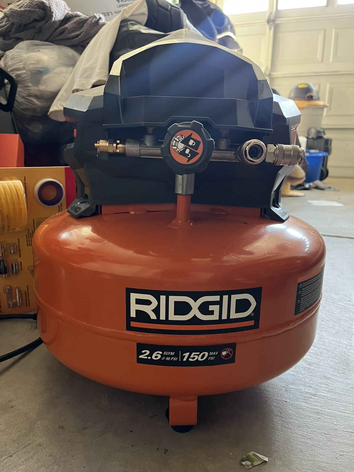 Rigid Gallon Air Compressor BRAND NEW plus add-ons