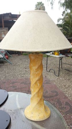 LAMP WITH SHADE