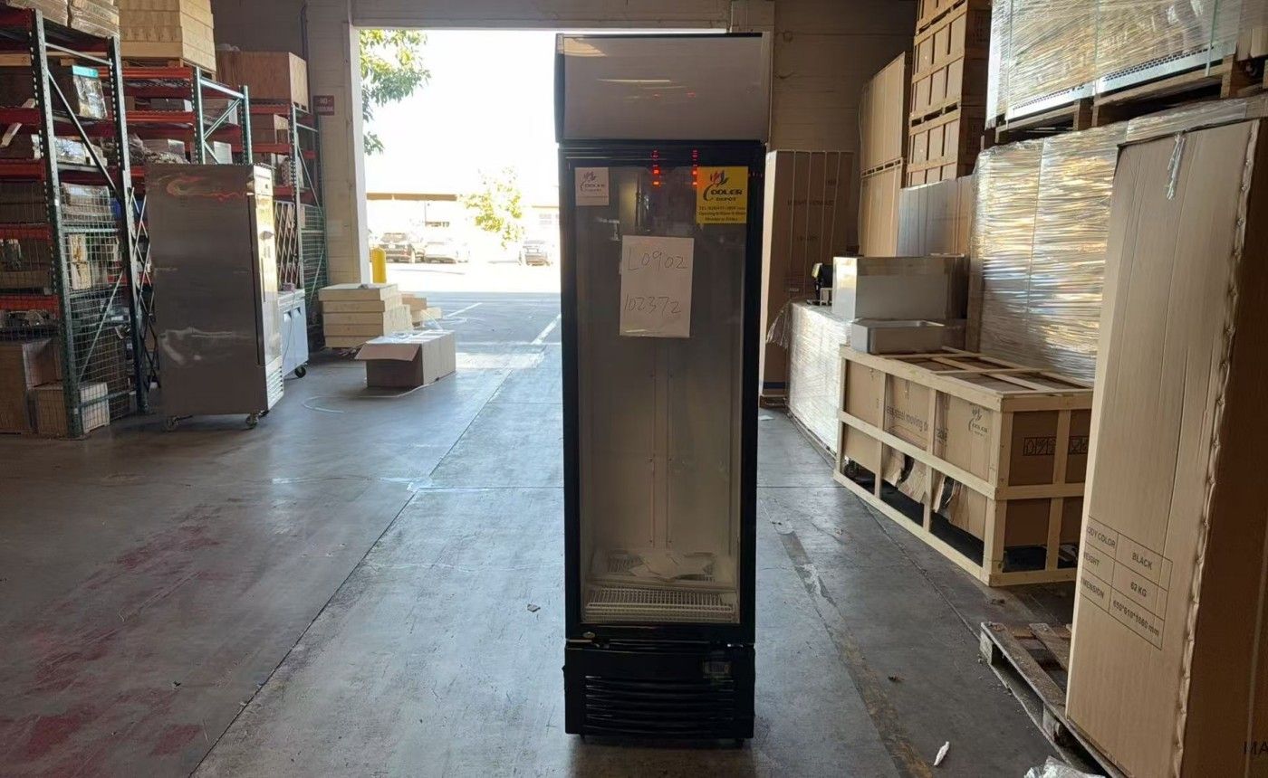 Clearance Drink Beverage glass door refrigerator 102372L0902