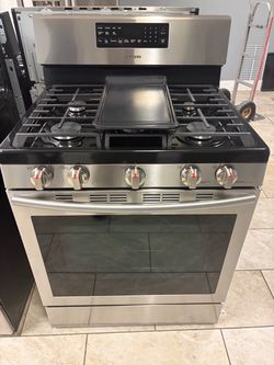 Samsung gas range 30” stainless steel