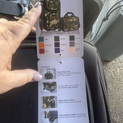 2piece carryon luggage