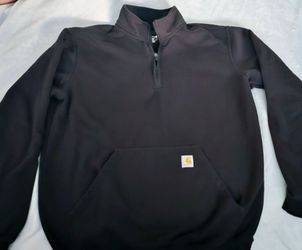 Men's Carhartt Quarter-Zip Sweatshirt - Large Tall