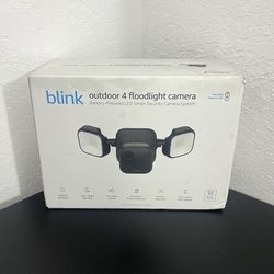 Blink Outdoor 4 Floodlight Camera 4th Gen Newest Model Brand New