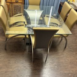 Glass Dining Table