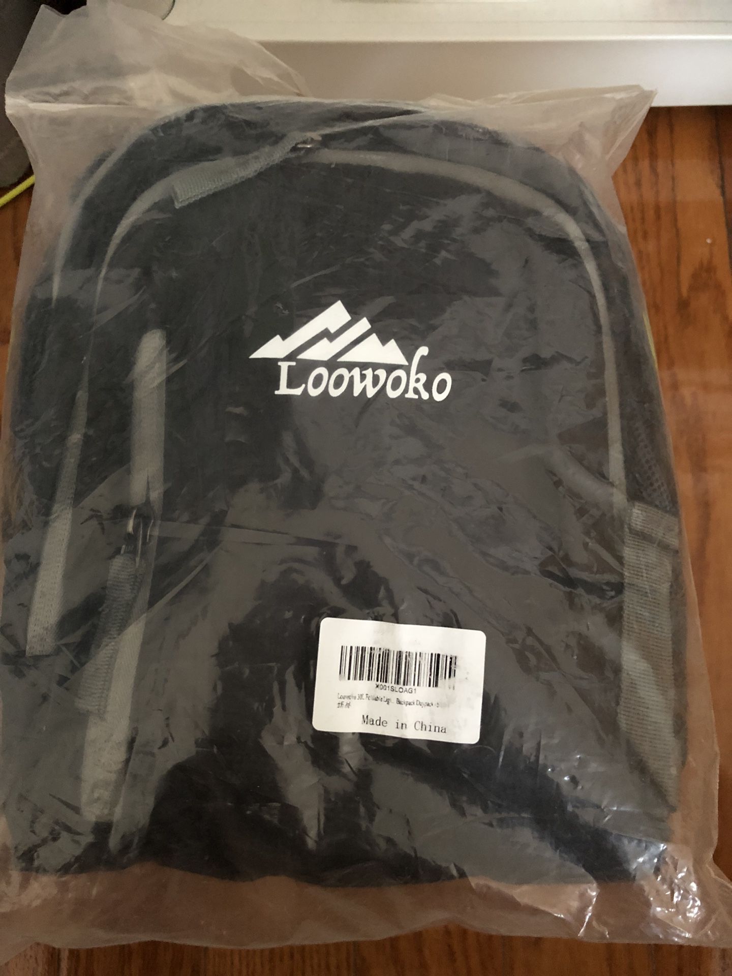 Lightweight foldable 30L backpack