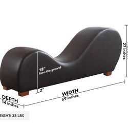 Leather Yoga Stretch Chaise Lounge Tantra Adult for Sale in Fort Lauderdale FL OfferUp
