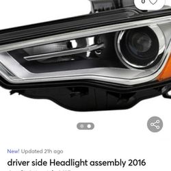 Headlight For 2016 Audi