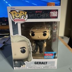 Funko Pop Television Netflix The Witcher #1168 Geralt 2021 Fall Convention Limited Edition NYCC