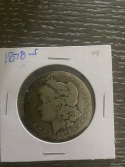1878-s silver coin