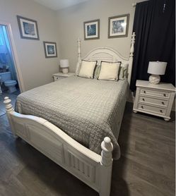 Complete Coastal Queen Bedroom Set