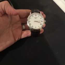 Tissot Watch Brown Leather Strap
