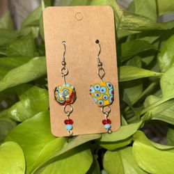 Handmade Dangly Earrings