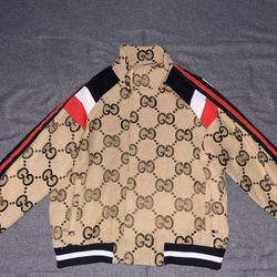 Brown Bomber Jacket From The “Gucci Tiger” Collection DM For Price