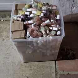 Lots Of New Nail Polish Top Coat And Polish  Box Has 72 Pieces $25 Per Box Or Make A Deal For All
