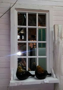 Shabby chic mirror @ Vintage Mercantile