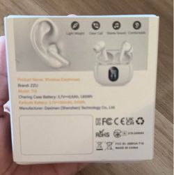 ZZJ T18 Wireless Earphones with Charging Case