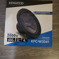 Brand New Kenwood 12inch Sub