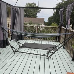 Double Hammock With Stand