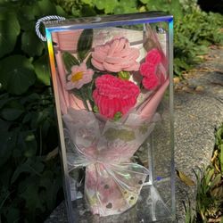 Pipe cleaner bouquet With Lights 