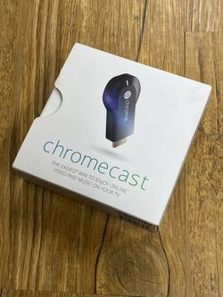 Google Chromecast HDMI Dongle  H2G2-42 Chrome TV Media Black