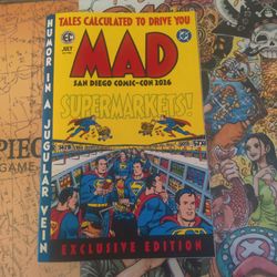 Mad Magazine DC Supermarkets Comic - 2026 SDCC Comic Con Exclusive Edition